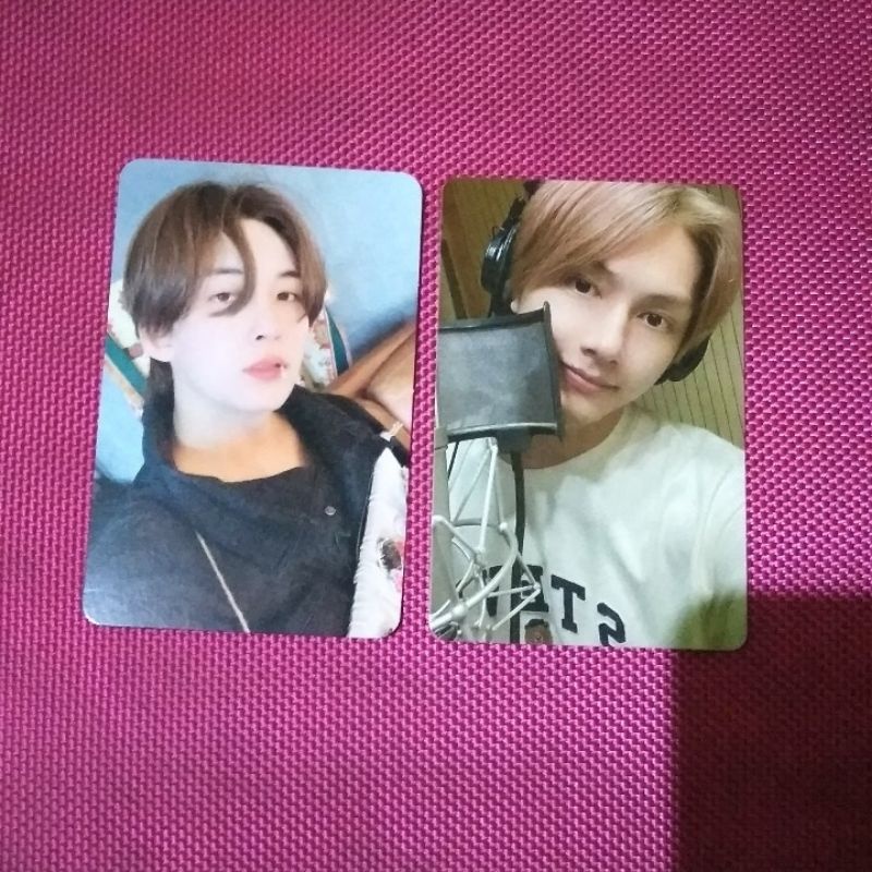 PHOTOCARD GOING MAGAZINE WHITE VER. JEONGHAN & SEMICOLON JUN SEVENTEEN OFFICIAL