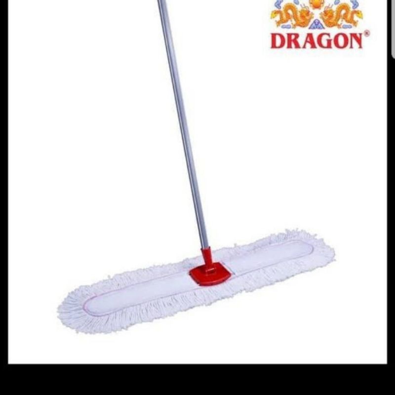 Alat Sapu pel panjang / pel lobby 90 cm / pel depu dragon
