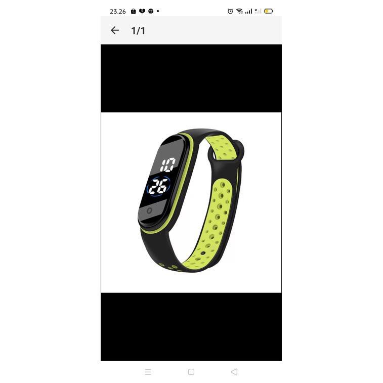 (BW) JAM TANGAN ELECTRONIC IP67 PRIA &amp; WANITA SPORTY OLAHRAGA PREMIUM LED MIBAND DIGITAL LD-55