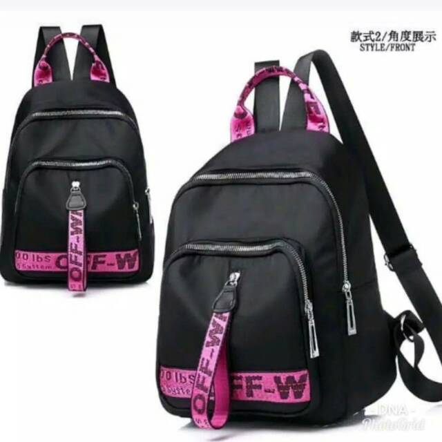 Backpack dua res lupytania tas ransel wanita fashion mewah harga murah