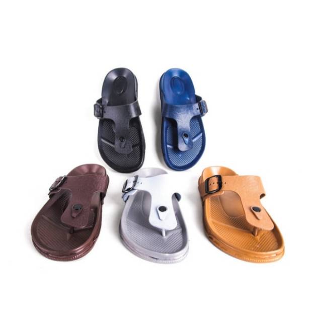 Sandal Jepit Jempol SHEVANO Pria Cowok Dewasa Sendal Flat Cowok
