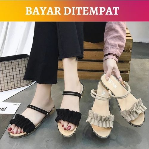 524 Sandal  Remaja  Ala Kekinian  Masa Kini Murah Ready 