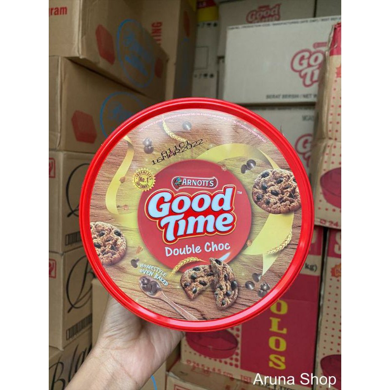 

GOOD TIME Kaleng DOUBLE CHOC 149gr