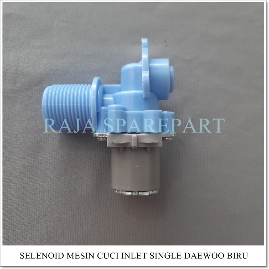 Selenoid / Water Inlet Mesin Cuci INLET SINGLE DAEWOO BIRU (AC 220V)