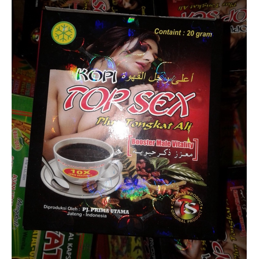Paket 50 Box Kopi top sex Jamu Serbuk Kopi Jamu Kuat Stamina