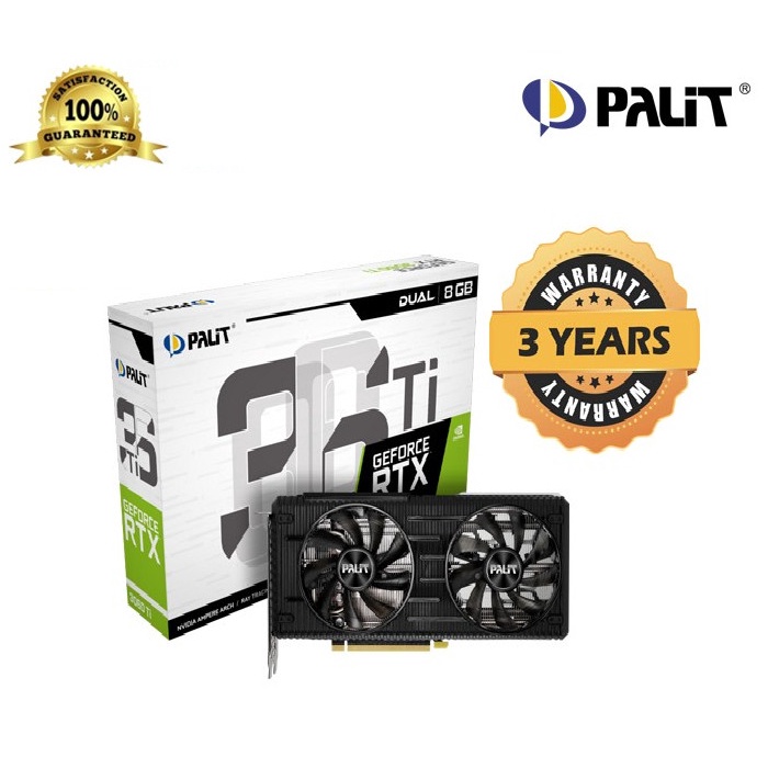 PALIT RTX 3060 Ti Dual 8GB GDDR6 256Bit
