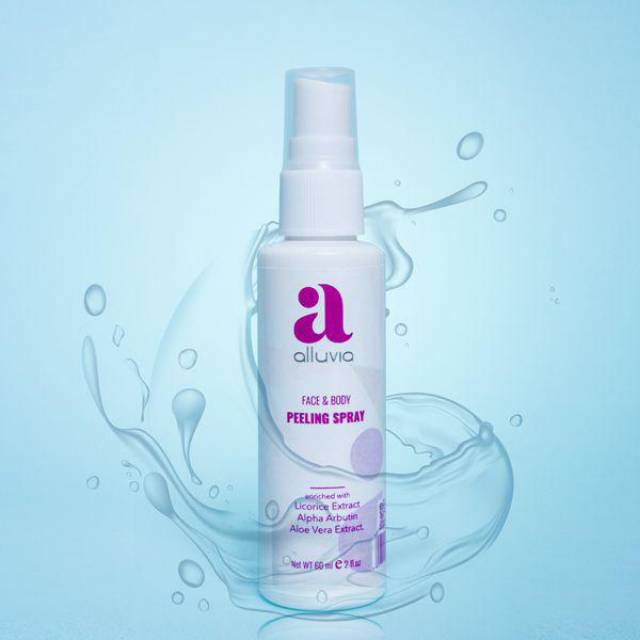 Alluvia peeling spray