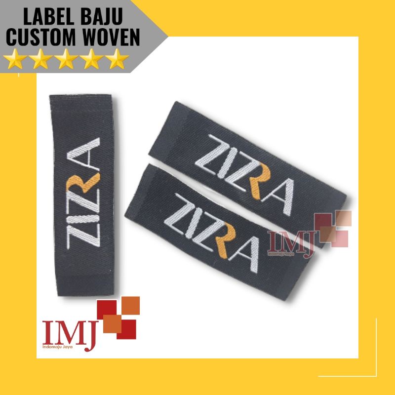 

LABEL BAJU LABEL HIJAB LABEL PAKAIAN CUSTOM BAHAN WOVEN