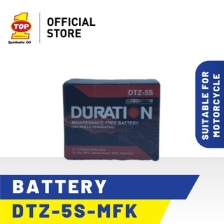 DURATION BATTERY DTZ5S MFK Aki  Motor  Shopee Indonesia