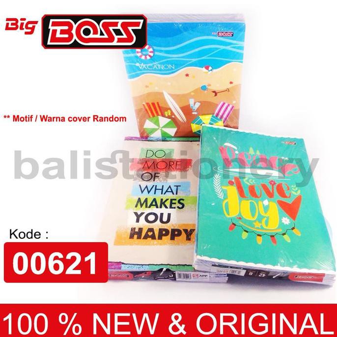 

Monggo] Buku Tulis Big Boss Isi 42 Lembar