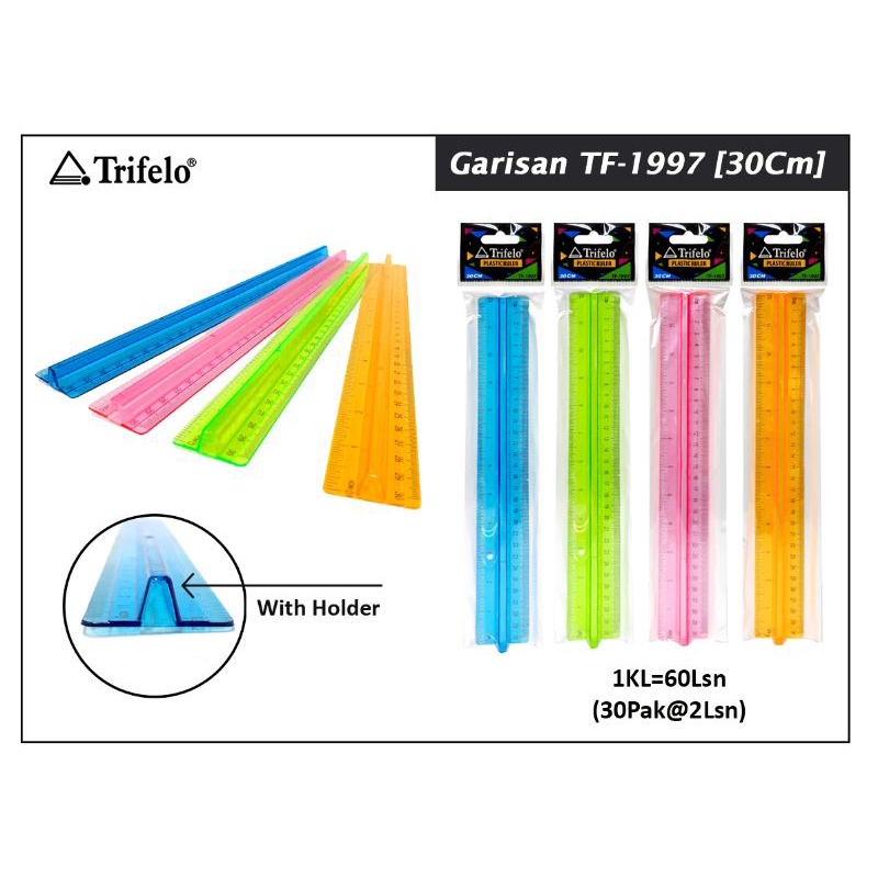 

Garisan Plastik 30cm TF-1997