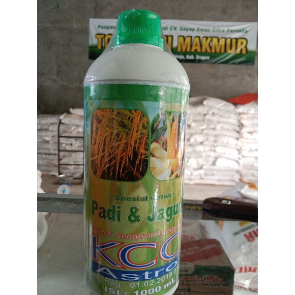 pupuk KCC padi dan jagung