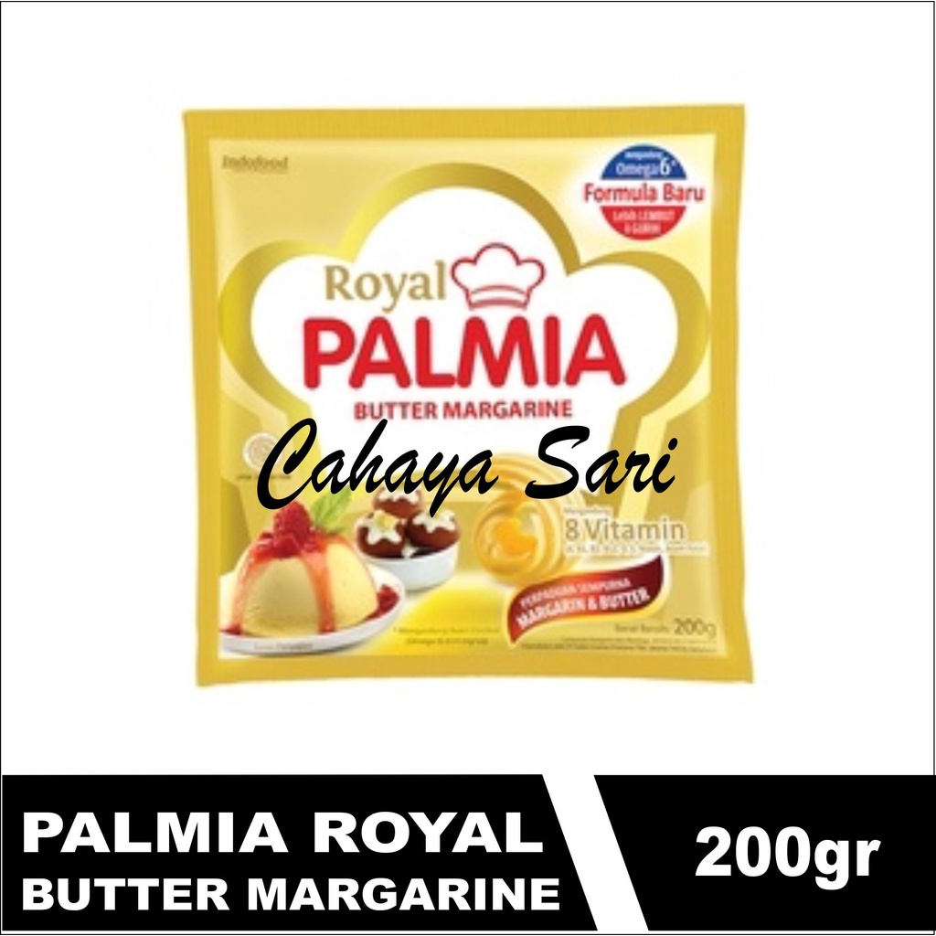 

Royal Palmia Butter Margarine Sachet 200 gr