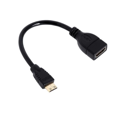 Mini hdtv male to Hdtv female cable NB 1080p full hd 1.4 gold plated - Kabel mini hdtv to hdtv FHD