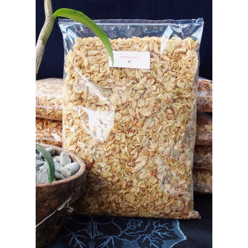 

Bawang Goreng Sumenep Grade C 500 Gram