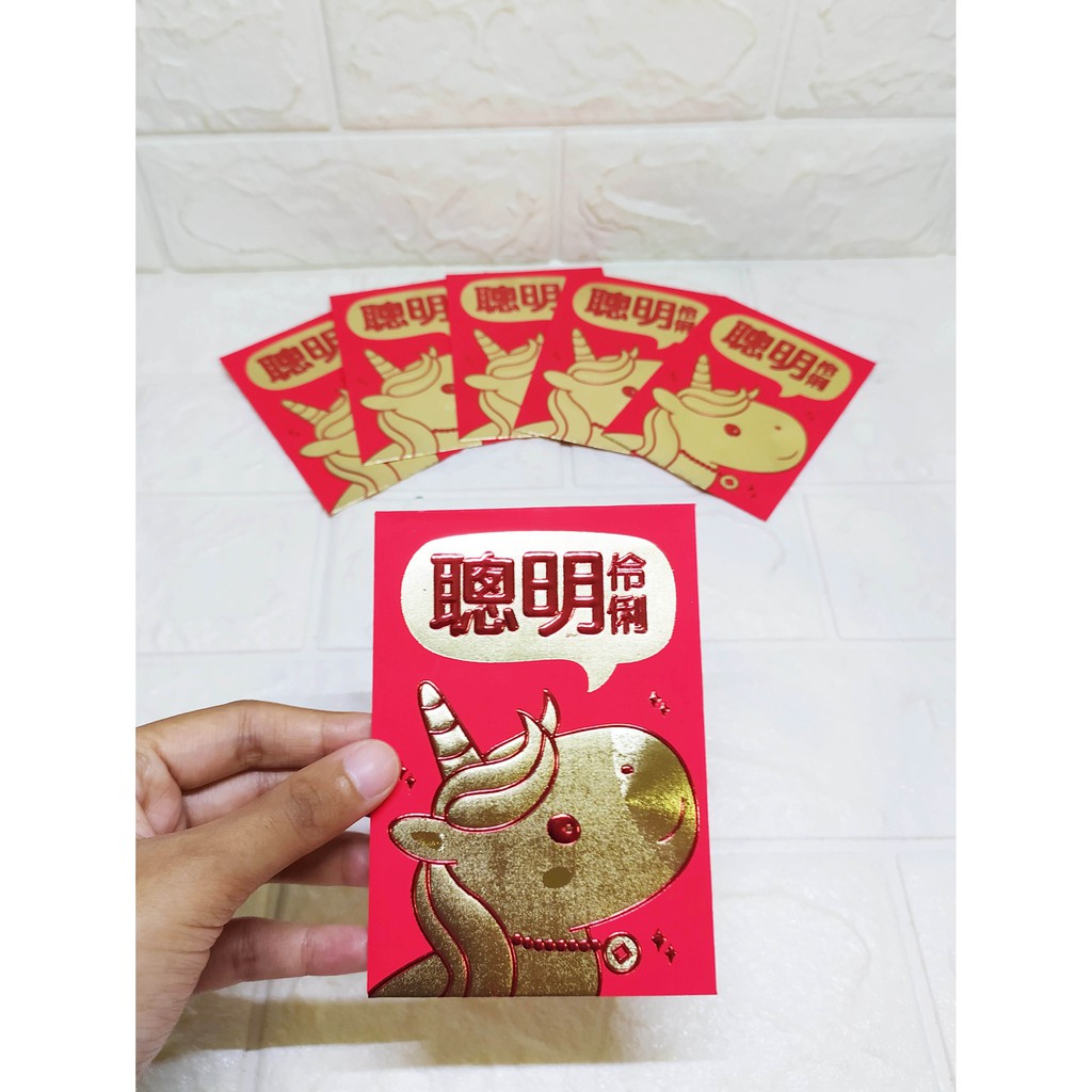 Angpao Kecil Happy Unicorn Mewah Kualitas Bagus