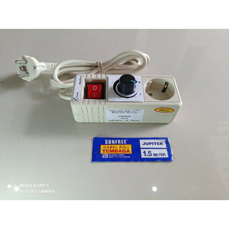 dimmer pengatur kecepatan