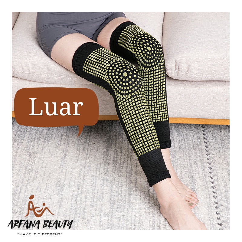 Dekker Terapi Lutut Decker Pelindung Lutut Paha kaki Betis KneePad Knee Support Magnet Terapi Pereda Nyeri Bahan Tebal Original