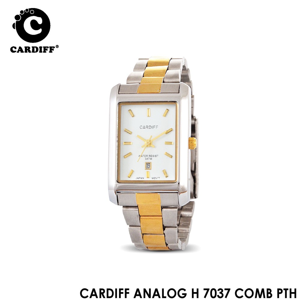 Cardiff Analog H 7037 Jam Tangan Kasual & Couple