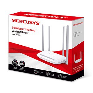 Mercusys MW325R Router Wireless WiFi 300Mbps 4 Antena