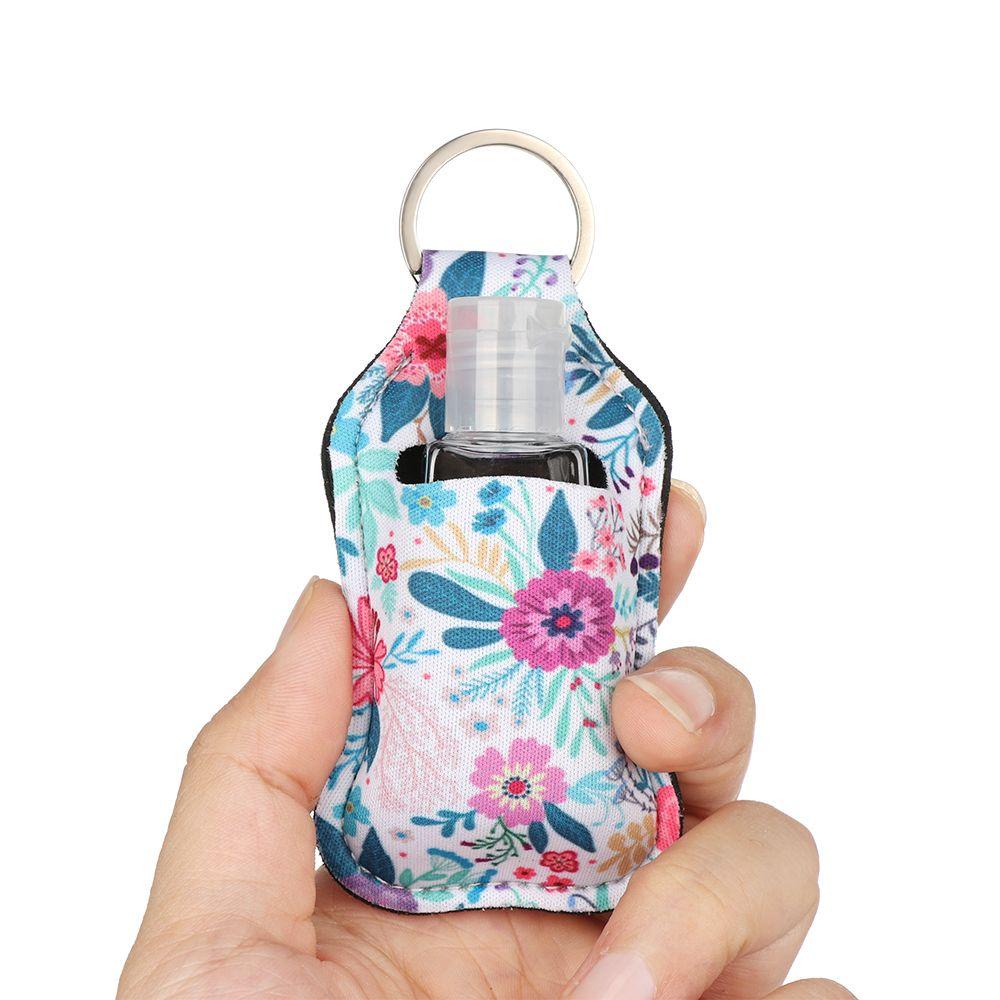 POPULAR Populer Hand Sanitizer Dengan Gantungan Kunci Carrier Sub bottling Reusable Bottles Wadah Isi Ulang Botol Travel