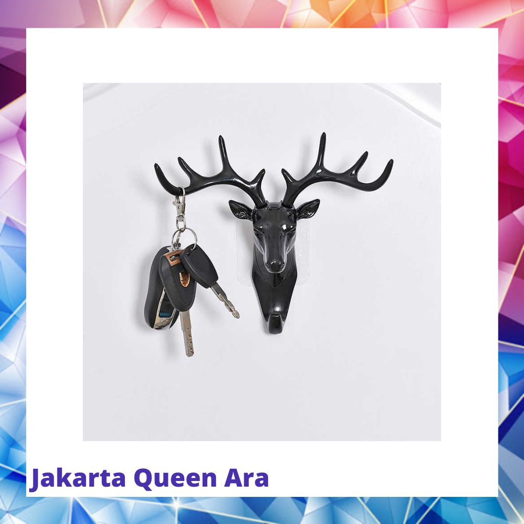 Gantungan Dinding Model Antlers Head - YQX003-201