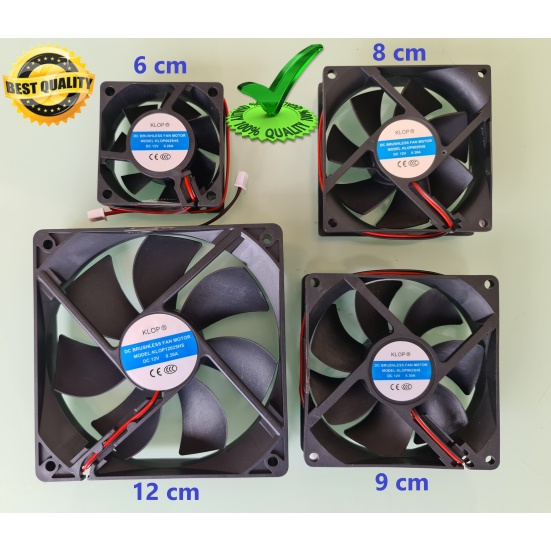 Fan DC 8 cm 12V 0.3A