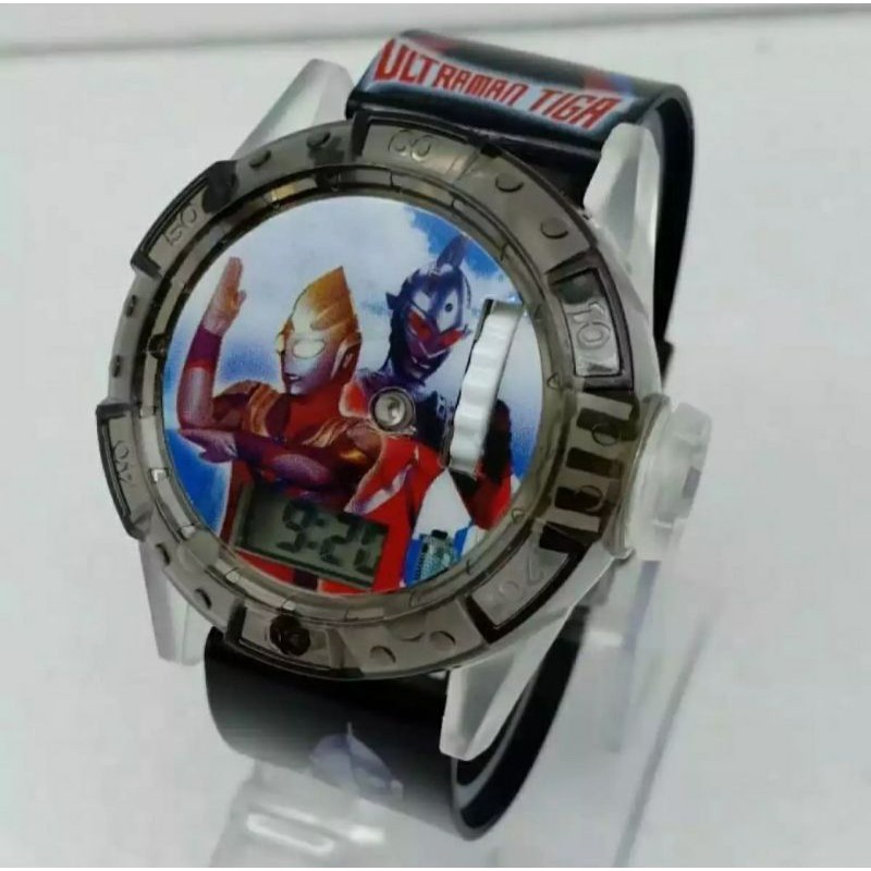 Jam Anak Jam Tangan anak melody laser Jam Tangan anak karakter Ultramen