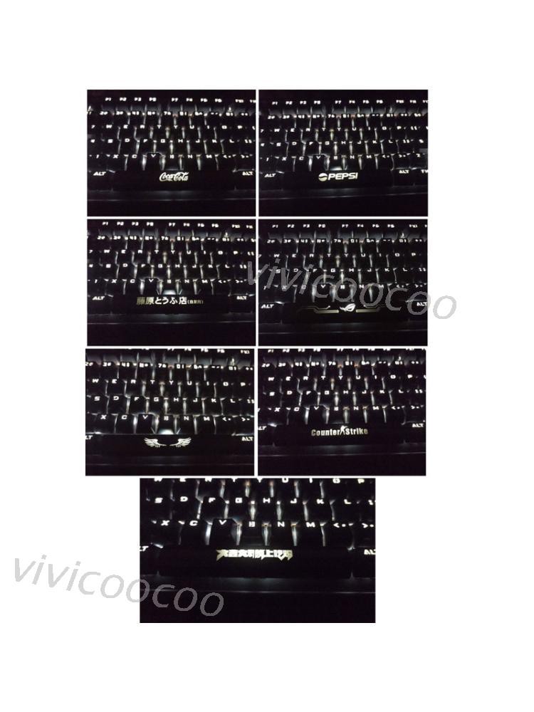 Vivi Keycap Tombol Spacebar Oem Rgb 6.25u Bahan Abs