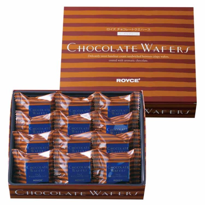 

Royce - Chocolate Wafers "Hazel Cream (12pcs)