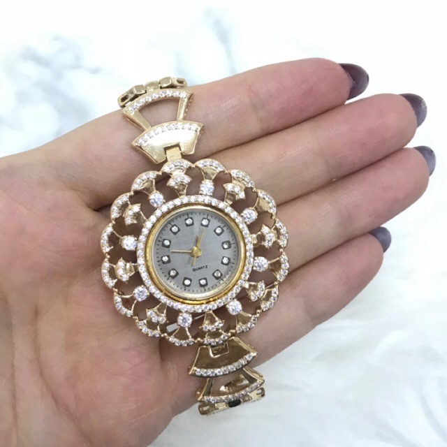 TM375 JAM TANGAN EMAS ASLI - Arloji 1