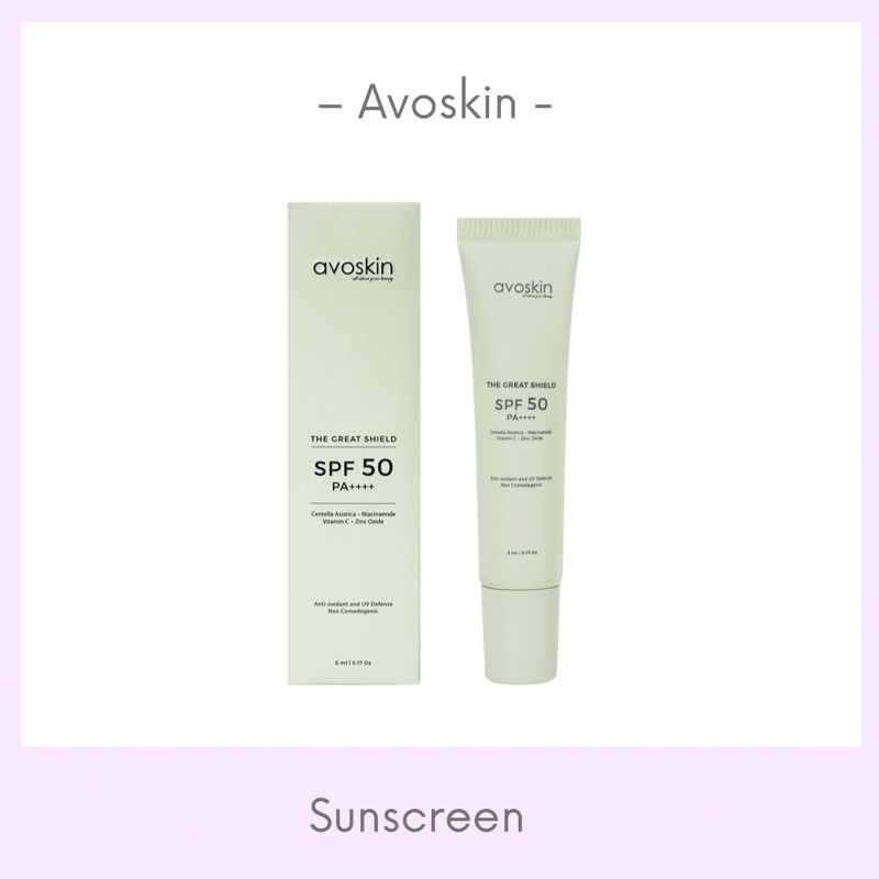 Sunscreen Wajah Pria Wanita Tabir Surya Sunblok Wajah SPF 50 5ml