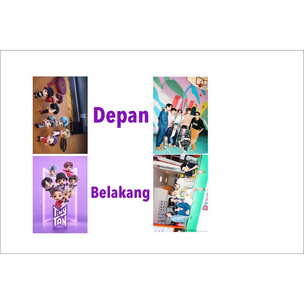 [BS] BISA COD Map File BTS BT21 Dynamite Tiny Tan Tempat Dokumen KPOP - KP632