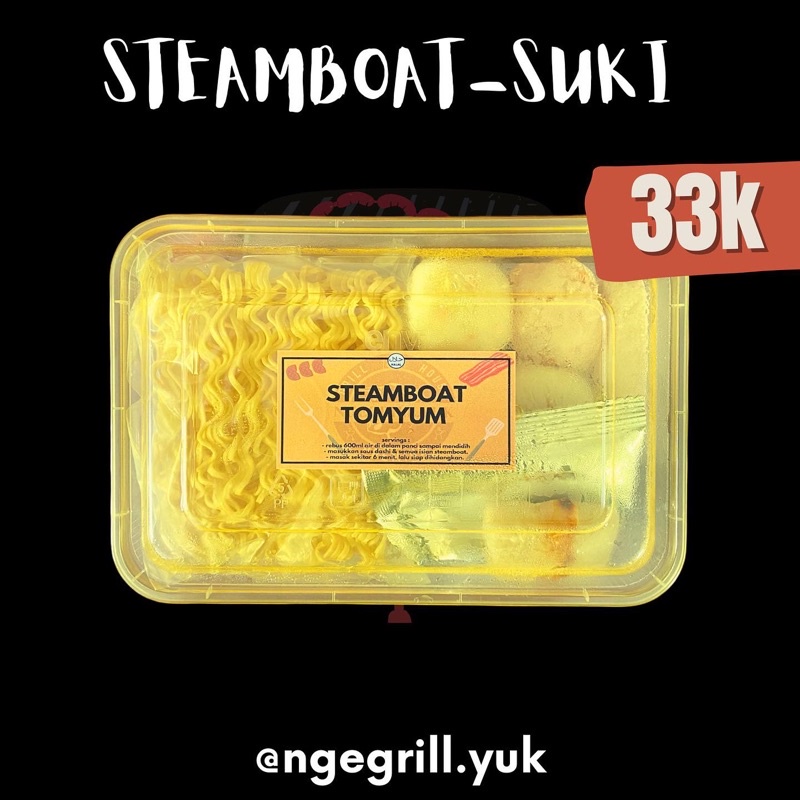 

SUKI STEAMBOAT | TOMYUM SUKI
