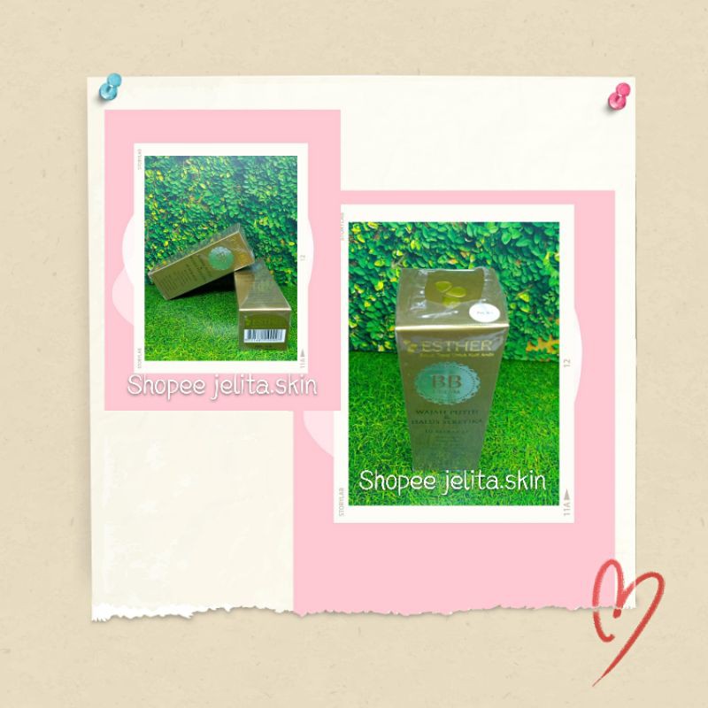 BB CREAM ESTHER IVORY ASLI SUPER LAKU
