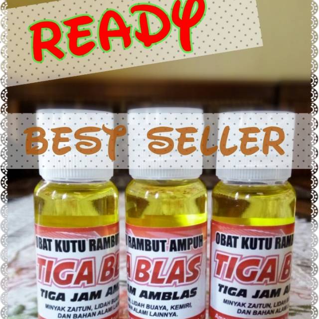 Obat Kutu Rambut Herbal Tiga Blas 3 Jam Kutu Amblas Lebih Ampuh Dari Shampo Sampo Shampoo Fayolla Shopee Indonesia