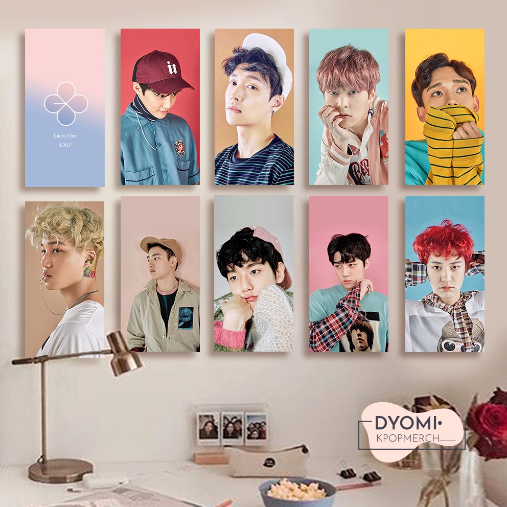 Jual Poster Kayu Exo Hiasan Dinding Kpop Poster Kayu Kpop Dekorasi