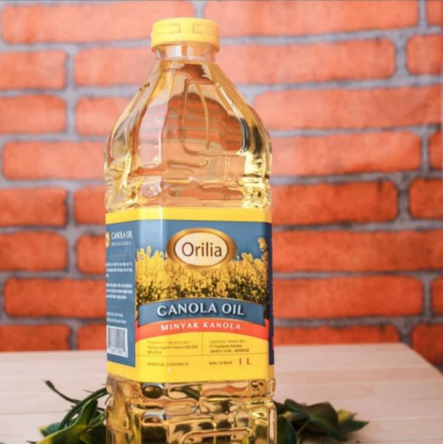 orilia canola oil 1lt / minyak kanola
