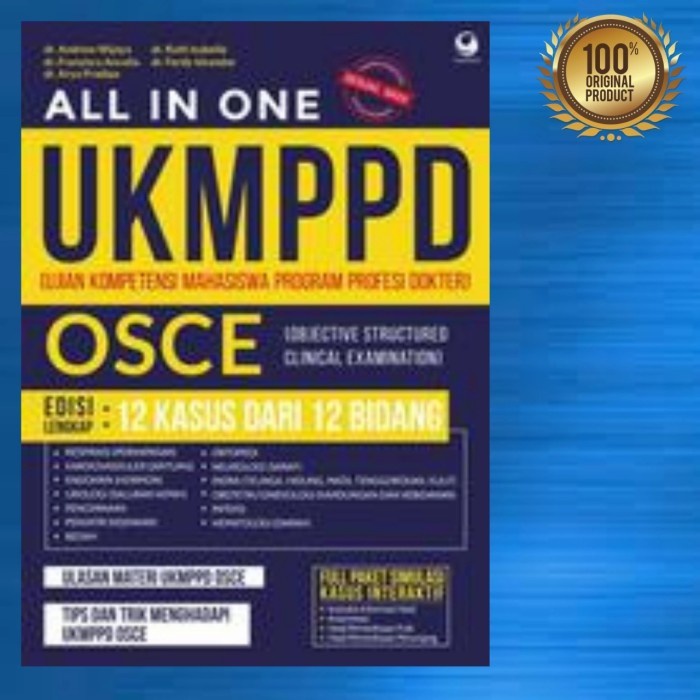 

NEW PRODUCT Buku ALL In One Soal Materi Dan Kasus UKMPPD OSCE - Original KPL014