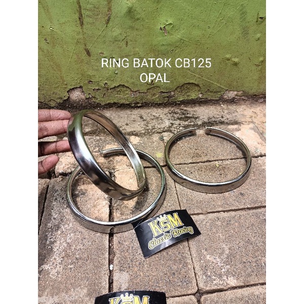 ring batok lampu Cb 125 Opal list lebar.list batok cb125 twin.ring lampu cb125 .ring batok lampu