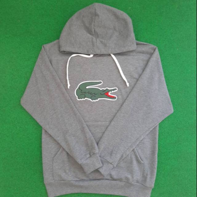 hoodie lacoste big logo