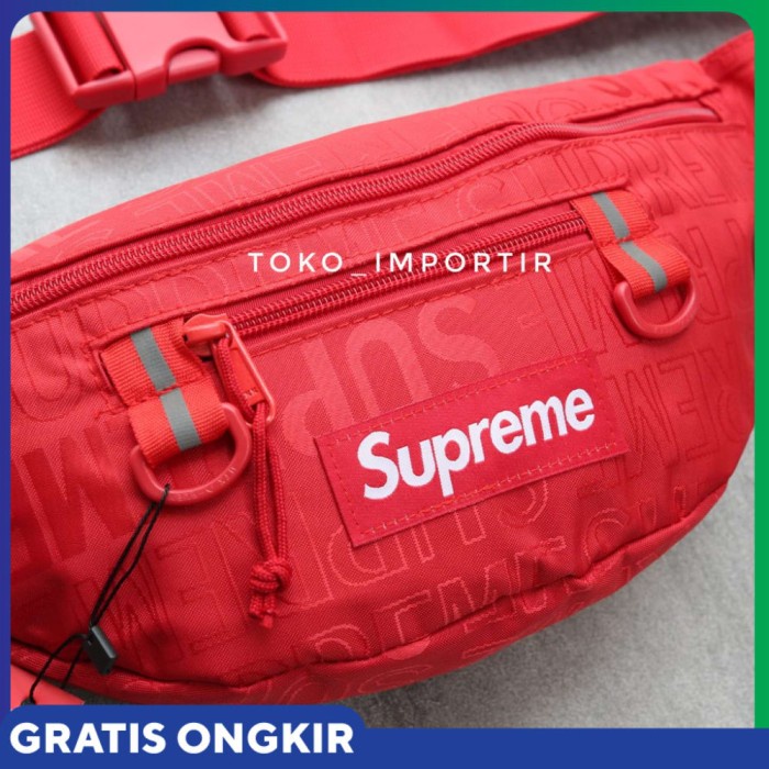 New SS19 Import Grade Original Tas Waistbag Supreme rz