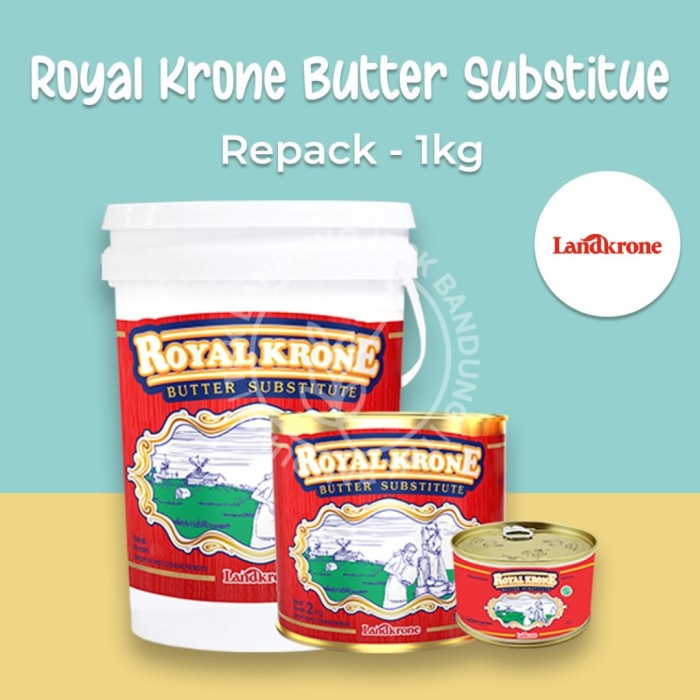 

butter-mentega- royal krone repack 1000 gr butter substitute -mentega-butter.