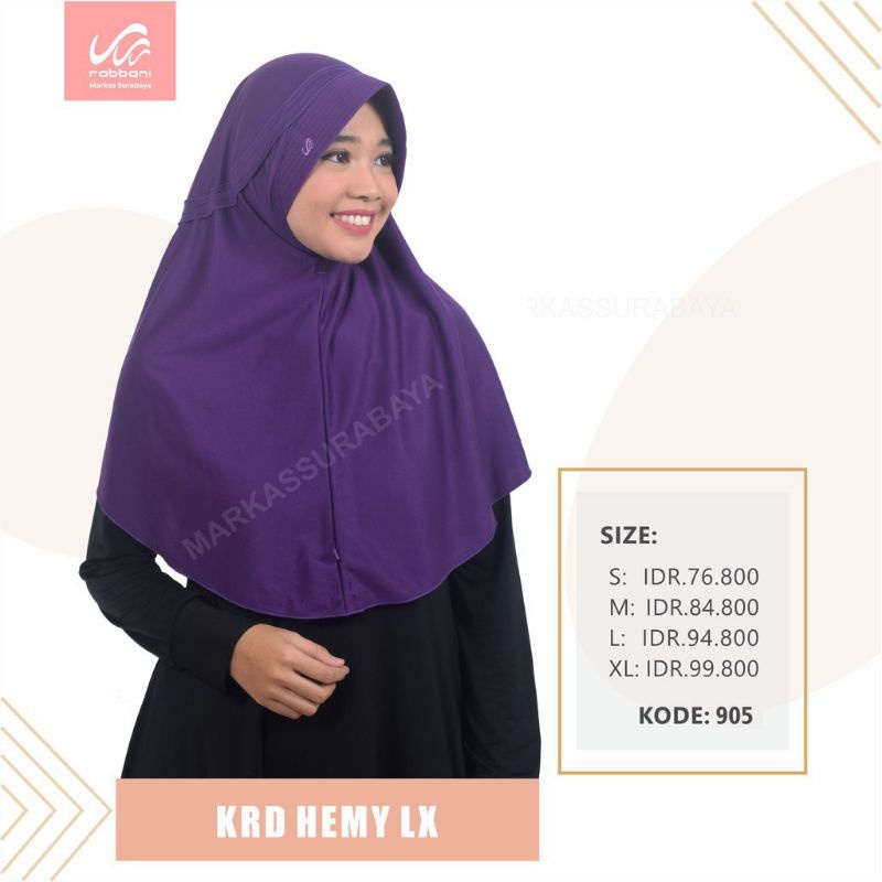 RABBANI_(HEMY LX)KERUDUNG RABBANI_Jilbab instan