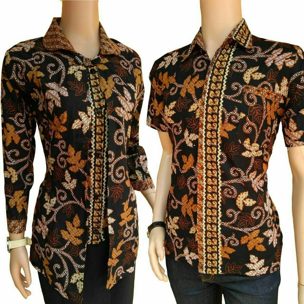 CPO50 baju couple batik pekalongan kemejabatik tunik gamis grosir