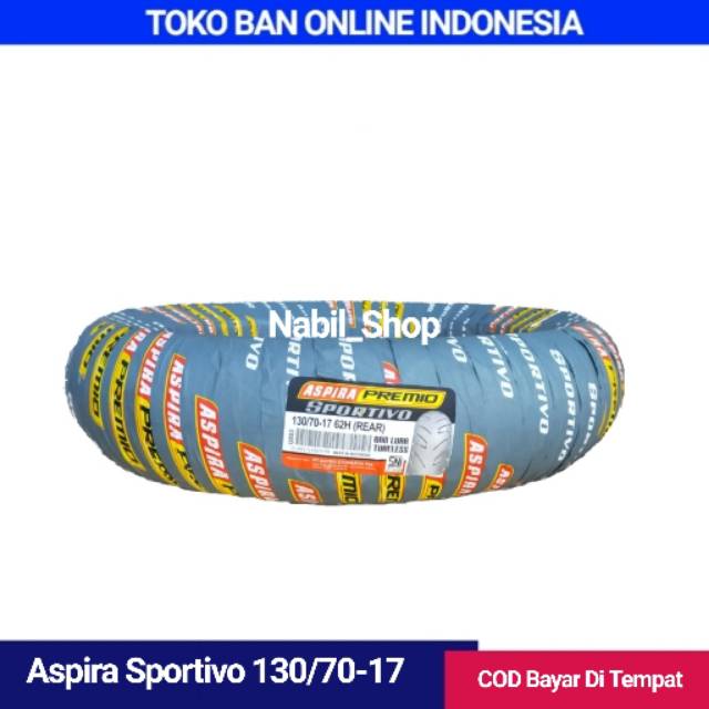 Aspira Premio Sportivo 130/70-17 Rear Ban Motor Free Pentil