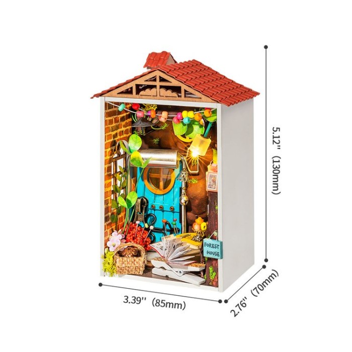 ROLIFE Robotime Borrowed Garden Miniature Dollhouse Kit DS013