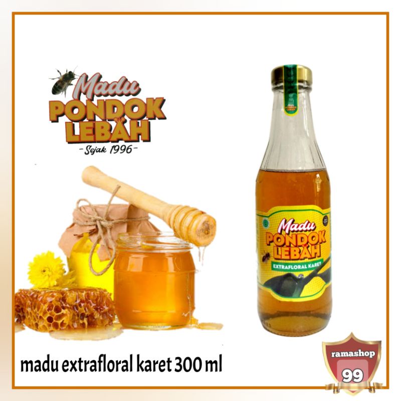 

Madu Extrafloral Karet 300 ml Madu Pondok Lebah