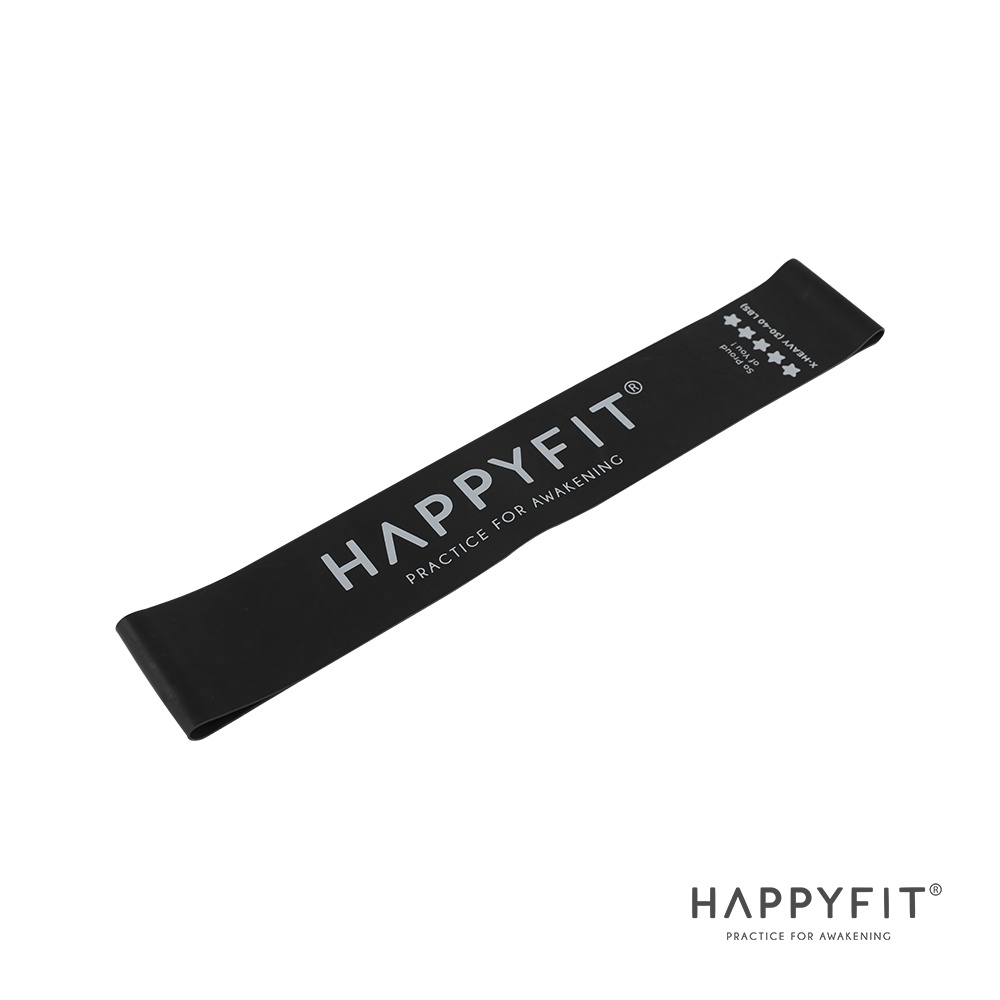 HAPPYFIT RESISTANCE LOOP BANDS-X-Heavy - Cool Black