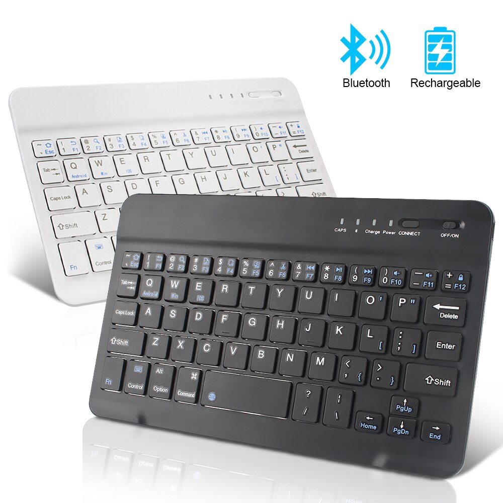 COD : Keyboard Wireless Bluetooth Mini Universal Untuk Tablet/Handphone/Ipad